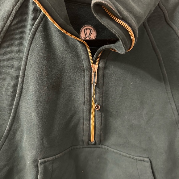 lululemon athletica Teal Half-Zip Pullover Sweater - Picture 2 of 4